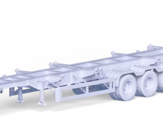 Semi Trailer illustration